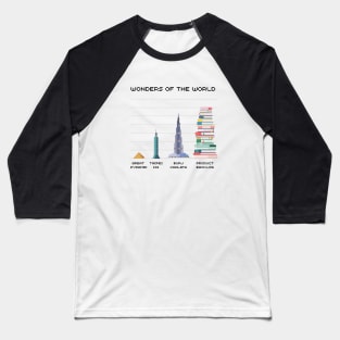 Product Backlog : a wonder of the world Baseball T-Shirt